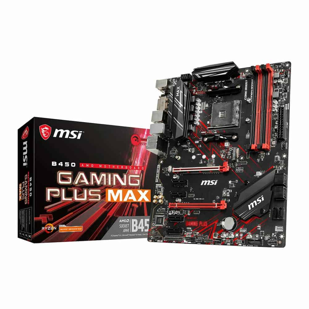 MSI AMD B450 GAMING PLUS MAX AM4 ATX Motherboard